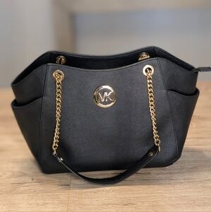 Michael Kors Black Tote Bag